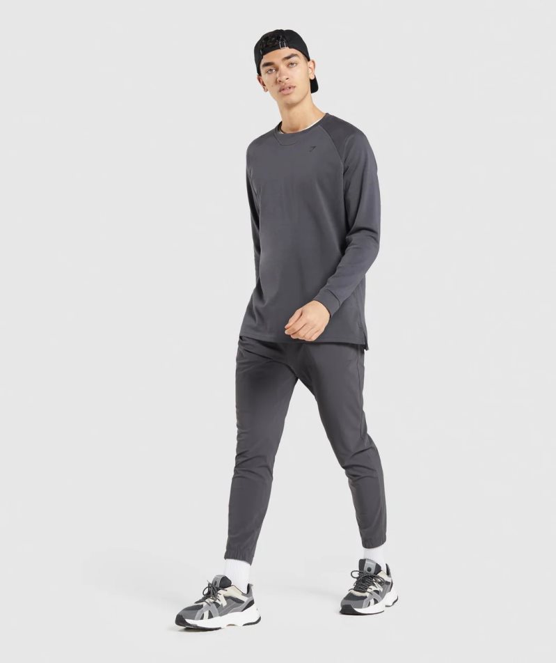 Men's Gymshark Studio Jogger Dark Grey | NZ 2KLUXO